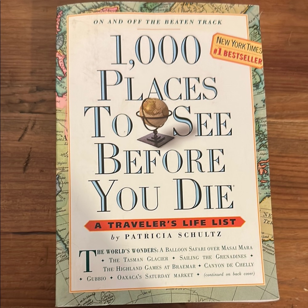 1,000 Places to See Before You Die by Patricia Schultz - Multicolor